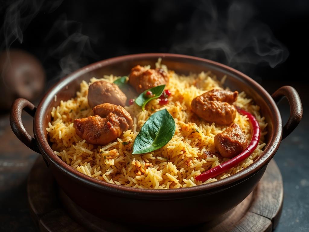 Natukodi Biryani