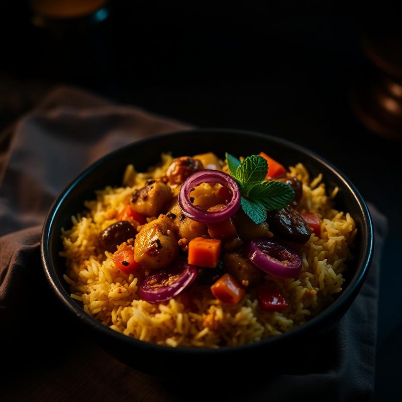Veg Biryani Plate
